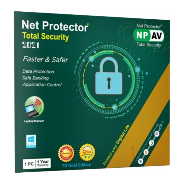 Net Protector New Total Security 1 PC 1 Year