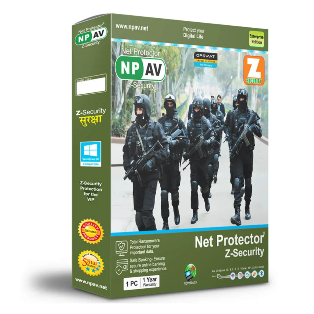 Net Protector Z Security 1 PC 1 Year