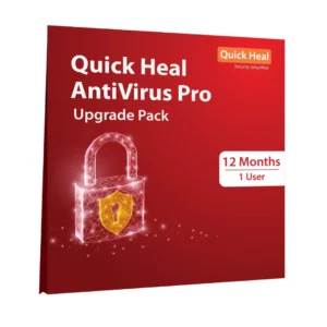 Quick Heal AntiVirus Pro 1 PC 1 Year Renew