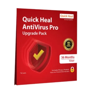 Quick Heal AntiVirus Pro 1 PC 3 Year Renew
