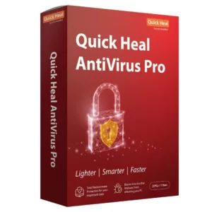 Quick Heal AntiVirus Pro 2 PC 1 Year New