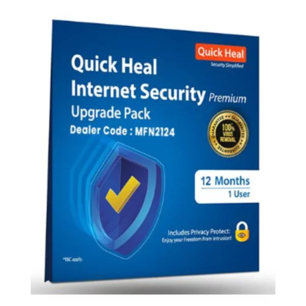 Quick Heal Internet Security 1 PC 1 Year Renew
