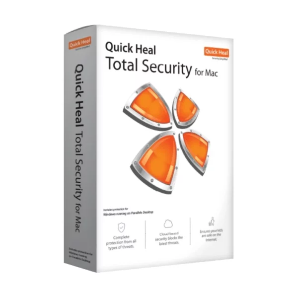 Quick Heal Total Security Mac 1 PC 1 Year New