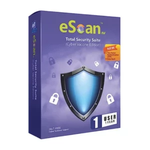 eScan Total Security Suite 1 PC 1 Year New