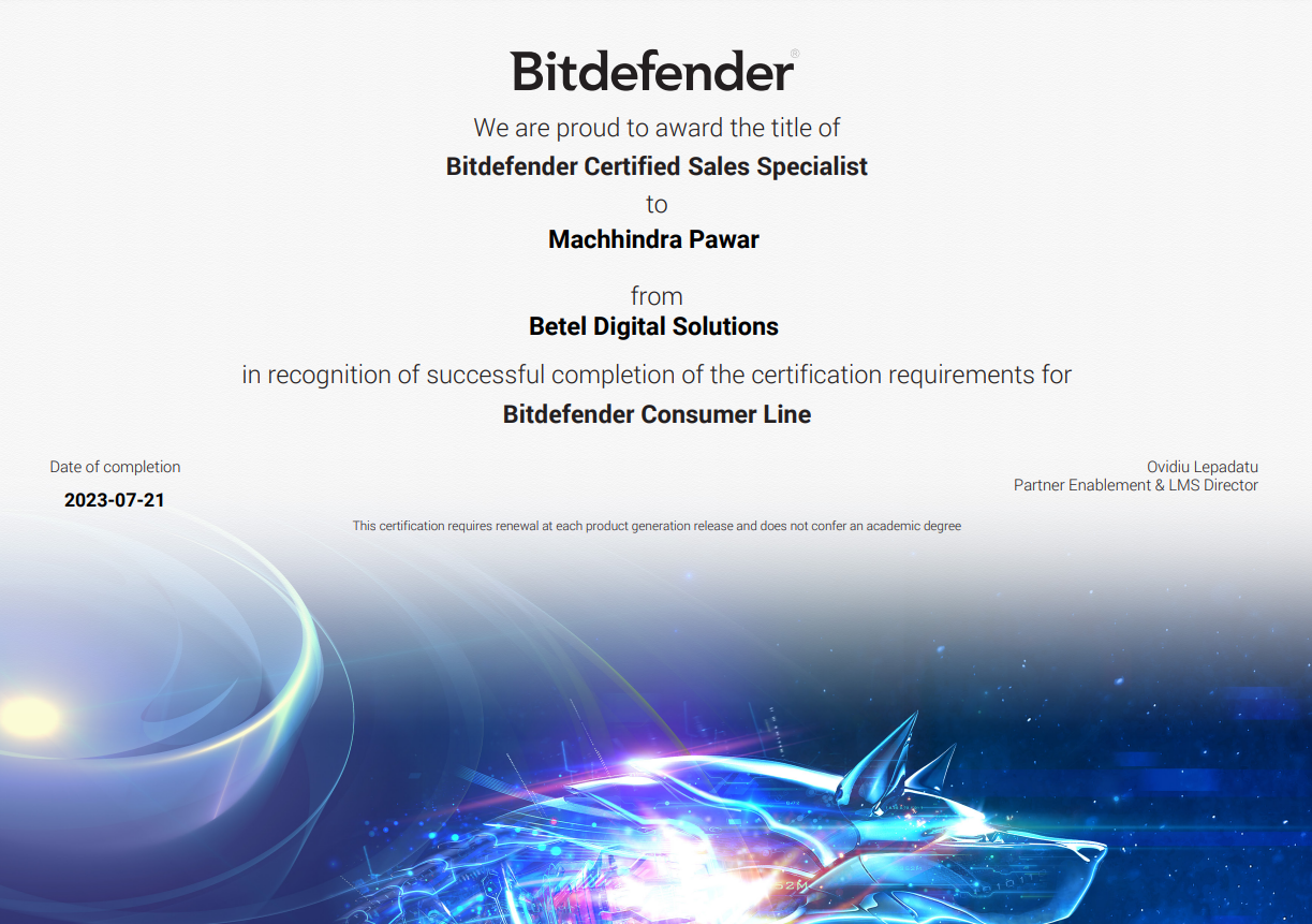 Bitdefender Authorized Seller